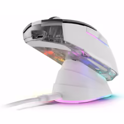 Sharkoon SGM50W souris Jouer Droitier RF Wireless + USB Type-A Optique 6400 DPI - Vue supplémentaire 7