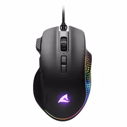 Sharkoon SHARK Force 3, Droitier, Optique, USB Type-A, 12800 DPI, 7000 ips, Noir