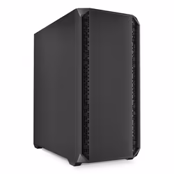 Sharkoon AK2, Midi Tower, PC, Noir, ATX, micro ATX, Mini-ITX, Métal, 17 cm