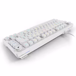 Sharkoon SGK25 clavier Maison USB QWERTZ Allemand Blanc - Vue supplémentaire 5