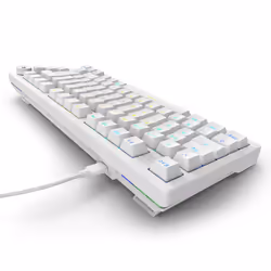 Sharkoon SGK25 clavier Maison USB QWERTZ Allemand Blanc - Vue supplémentaire 8