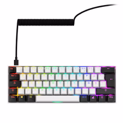 Sharkoon SGK50 S4 clavier Maison USB QWERTZ Allemand Blanc - Vue supplémentaire 2