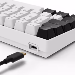 Sharkoon SGK50 S4 clavier Maison USB QWERTZ Allemand Blanc - Vue supplémentaire 4