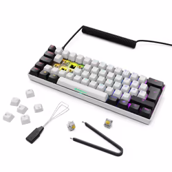 Sharkoon SGK50 S4 clavier Maison USB QWERTZ Allemand Blanc - Vue supplémentaire 8