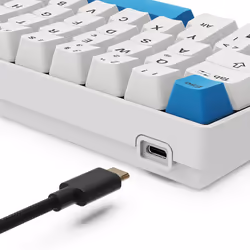 Sharkoon SGK50 S4 clavier Maison USB QWERTZ Allemand Blanc - Vue supplémentaire 6