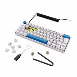 Sharkoon SGK50 S4 clavier Maison USB QWERTZ Allemand Blanc - Vue supplémentaire 8