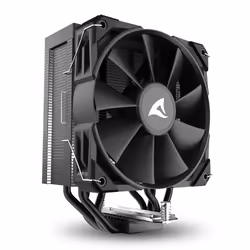 Sharkoon A40, Refroidisseur d'air, 12 cm, 500 tr/min, 1800 tr/min, 121,55 m³/h, Noir