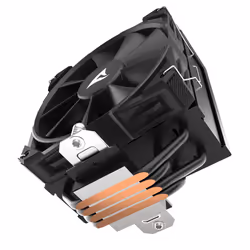Sharkoon A40 Processeur Refroidisseur d'air 12 cm Noir 1 pièce(s) - Vue supplémentaire 8
