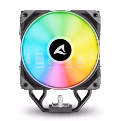 Sharkoon A40 RGB Processeur Refroidisseur d'air 12 cm Noir 1 pièce(s) - Vue supplémentaire 5
