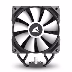 Sharkoon A40 RGB Processeur Refroidisseur d'air 12 cm Noir 1 pièce(s) - Vue supplémentaire 6