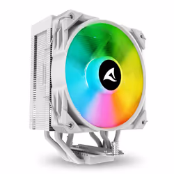 Sharkoon A40 RGB, Refroidisseur d'air, 12 cm, 500 tr/min, 1800 tr/min, 121,55 m³/h, Blanc
