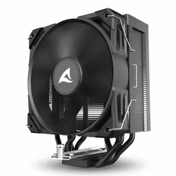 Sharkoon A50 Processeur Refroidisseur d'air 12 cm Noir 1 pièce(s) - Vue supplémentaire 4