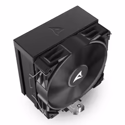 Sharkoon A50 Processeur Refroidisseur d'air 12 cm Noir 1 pièce(s) - Vue supplémentaire 7