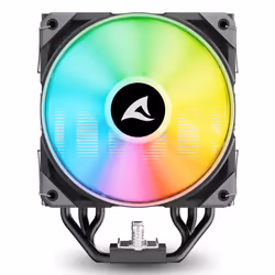 Sharkoon A50 RGB Processeur Refroidisseur d'air 12 cm Noir 1 pièce(s) - Vue supplémentaire 5