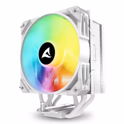 Sharkoon A50 RGB Processeur Refroidisseur d'air 12 cm Blanc 1 pièce(s) - Vue supplémentaire 3