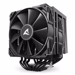 Sharkoon A60, Refroidisseur d'air, 12 cm, 500 tr/min, 1800 tr/min, 121,55 m³/h, Noir
