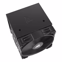 Sharkoon A60 Processeur Refroidisseur d'air 12 cm Noir 1 pièce(s) - Vue supplémentaire 7