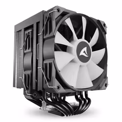 Sharkoon A60 RGB Processeur Refroidisseur d'air 12 cm Noir 1 pièce(s) - Vue supplémentaire 2