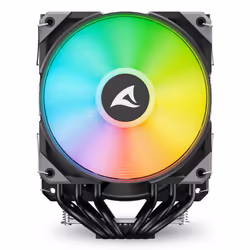 Sharkoon A60 RGB Processeur Refroidisseur d'air 12 cm Noir 1 pièce(s) - Vue supplémentaire 5