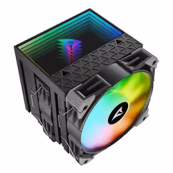 Sharkoon A60 RGB Processeur Refroidisseur d'air 12 cm Noir 1 pièce(s) - Vue supplémentaire 7