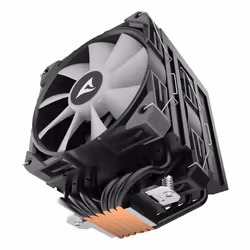 Sharkoon A60 RGB Processeur Refroidisseur d'air 12 cm Noir 1 pièce(s) - Vue supplémentaire 8