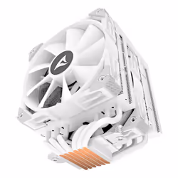 Sharkoon A60 RGB Processeur Refroidisseur d'air 12 cm Blanc 1 pièce(s) - Vue supplémentaire 8