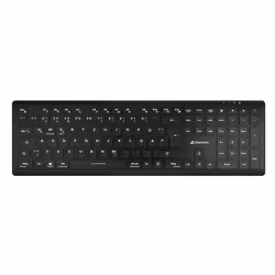 Sharkoon OfficePal K30W bk clavier maison/bureau USB QWERTZ Allemand Noir - Vue supplémentaire 2