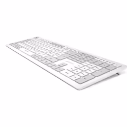 Sharkoon OfficePal K30W wh clavier maison/bureau USB QWERTZ Allemand Blanc - Vue supplémentaire 3