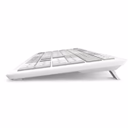 Sharkoon OfficePal K30W wh clavier maison/bureau USB QWERTZ Allemand Blanc - Vue supplémentaire 4
