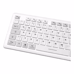 Sharkoon OfficePal K30W wh clavier maison/bureau USB QWERTZ Allemand Blanc - Vue supplémentaire 6