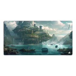 Sharkoon SKILLER SGP40 D6 Tapis de souris de jeu Multicolore