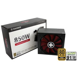 Xilence XP850MR9 unité d'alimentation d'énergie 850 W 20+4 pin ATX ATX Noir, Rouge