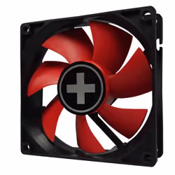 Xilence XPF80.R, Ventilateur, 8 cm, 1500 tr/min, 17 dB, 18,61 cfm, Noir, Rouge