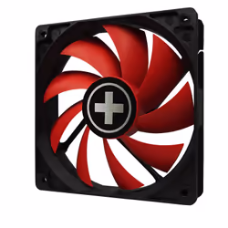 Xilence XPF92.R Boitier PC Ventilateur 9,2 cm Noir, Rouge