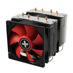 Xilence XC044 système de refroidissement d’ordinateur Processeur Refroidisseur 9,2 cm Noir, Rouge