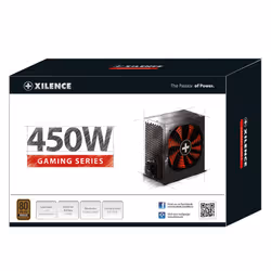 Xilence Performance A+ XN213 unité d'alimentation d'énergie 450 W 20+4 pin ATX ATX Noir - Vue supplémentaire 4
