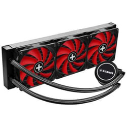 Xilence Performance A+ XC978 système de refroidissement d’ordinateur Processeur Refroidisseur de liquide tout-en-un 12 cm Noir, Rouge 1 pièce(s)