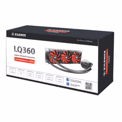 Xilence Performance A+ XC978 système de refroidissement d’ordinateur Processeur Refroidisseur de liquide tout-en-un 12 cm Noir, Rouge 1 pièce(s)
