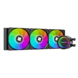 Xilence XC997 système de refroidissement d’ordinateur Processeur Kit de refroidissement du liquide 12 cm Noir 1 pièce(s)