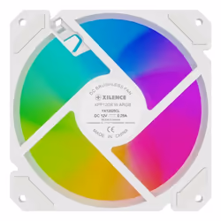 Xilence XF066 Boitier PC Refroidisseur d'air 12 cm Blanc 1 pièce(s) - Vue supplémentaire 4