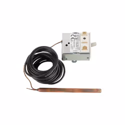 Convient pour Wolf : R11, R11-SB Plage de réglage: 15 - 60 °C Longueur capillaire: 2500 mm Sonde: 6,5 x 110 mm N° de fabrican ...