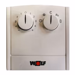 Wolf Afb 2744551 Télécommande WRS pour circuits de chauffage et mélangeurs chaque circuit de chauffage peut être exploité sép ...