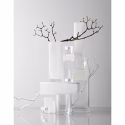 LEONARDO 014382 vase Vase en forme d'amphore Verre Transparent