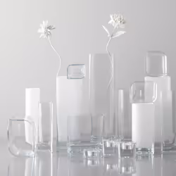 LEONARDO 014382 vase Vase en forme d'amphore Verre Transparent