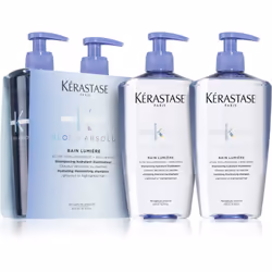 Ne doutez plus un instant de la beauté de votre coloration blonde. Sa brillance sera assurée par le shampoing hydratant illum ...