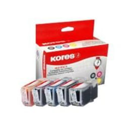 Kores G1513KIT cartouche d'encre Photo noire, Photo cyan, Photo magenta, Jaune photo