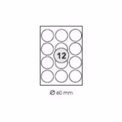 Kores LCD2.25 étiquette à imprimer
