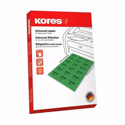 Kores L19061.253, Vert, Universel, Rectangle, A4, Allemagne, Laser/a jet d'encre