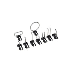 Set d'accroches Sortimo 9 pces pour WorkMo (plaque Alu)