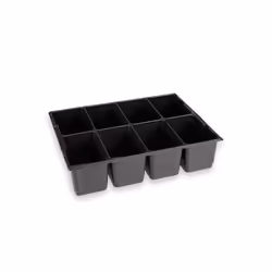 L-BOXX 1000010129, Ensemble de boîte d'inserts, Noir, Plastique, L-BOXX 136